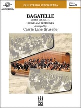 Bagatelle, Op. 119, No. 1 Orchestra sheet music cover